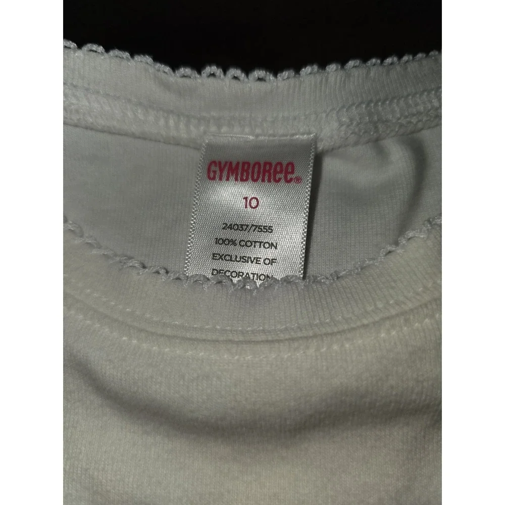 Gymboree‎ ice cream social top size 10 long shorts size 12 with charm